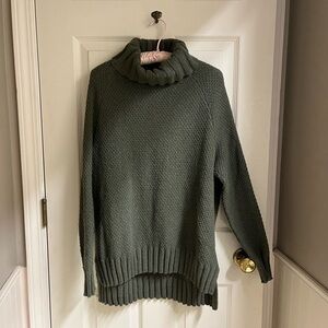 Patagonia Women’s Off Country Turtleneck sweater - Dark green/Olive, size M